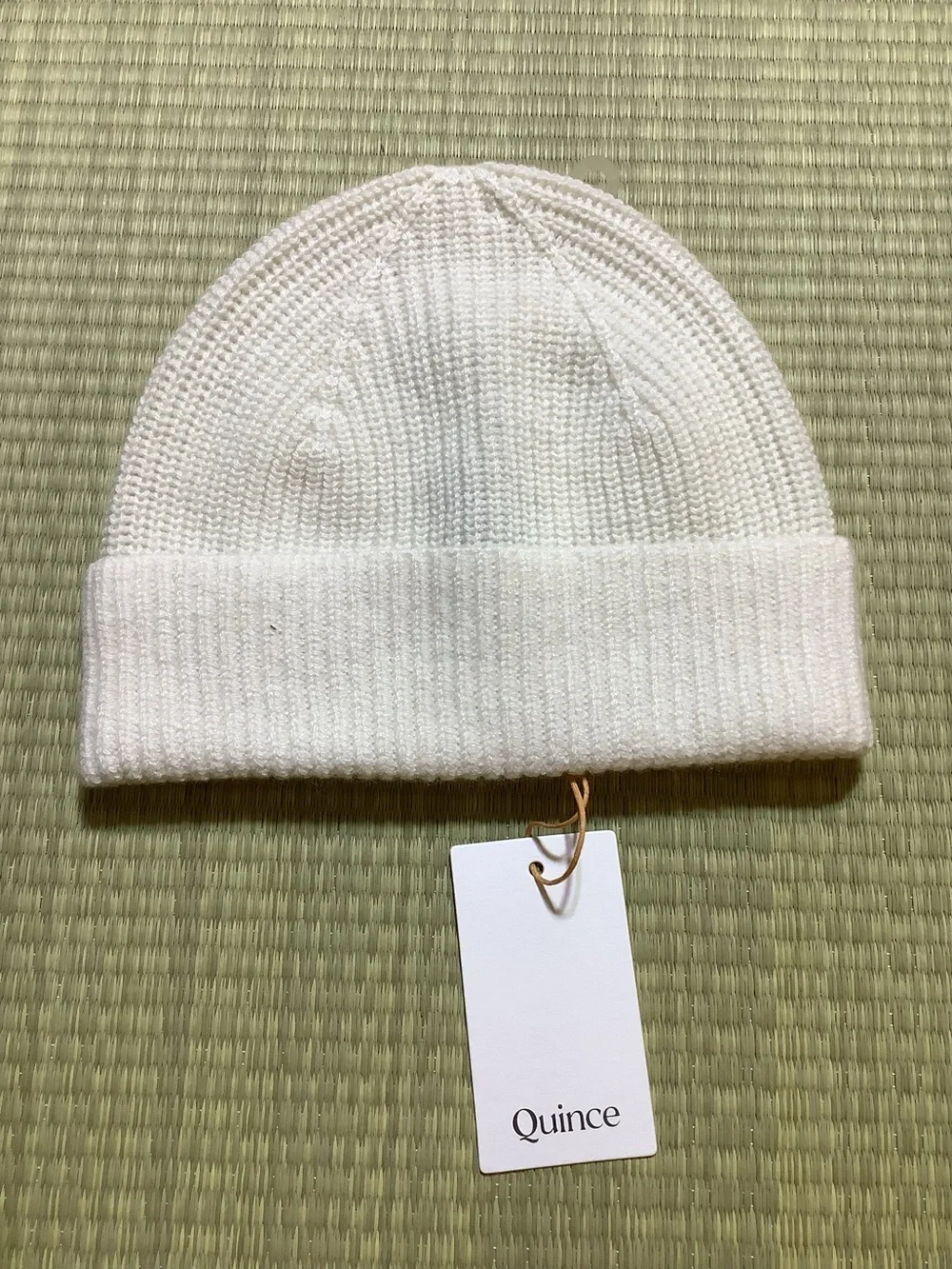 Quince Mongolian Cashmere Ribbed Knit Beanie